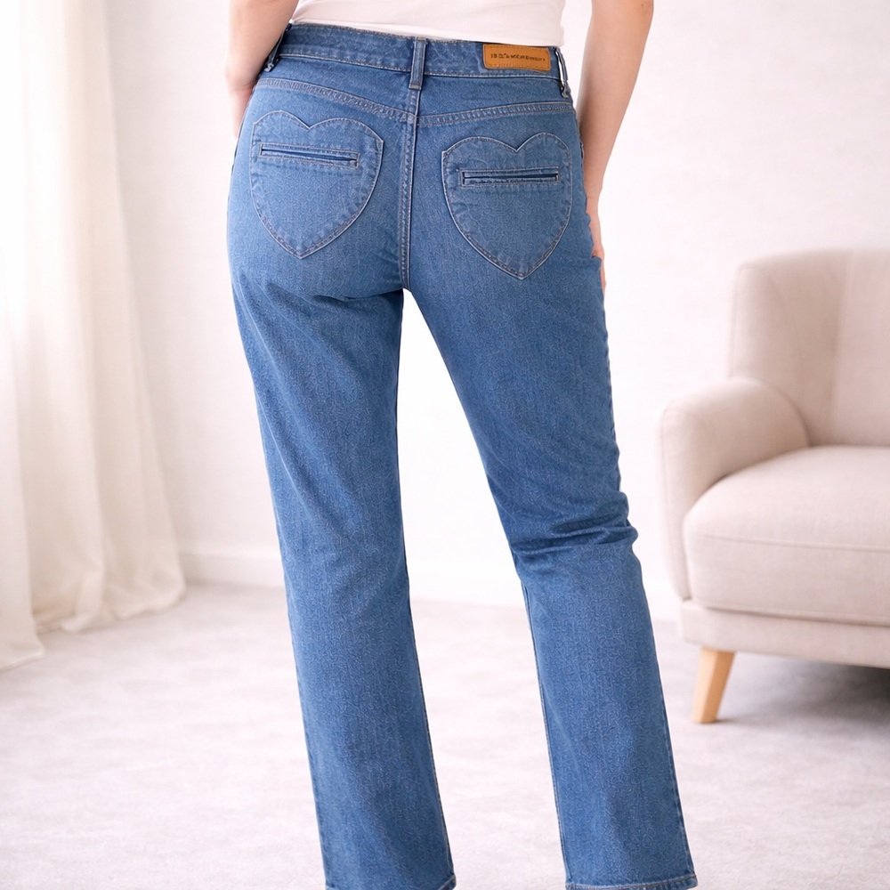 18th Amendment “Lollobrigida” Jeans | Heart Pocket | Y2K Straight Leg | AU 31